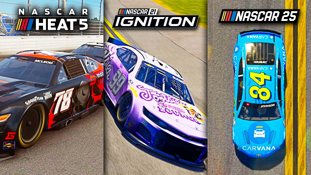 I Played 4 Different NASCAR Games To Predict The Daytona 500