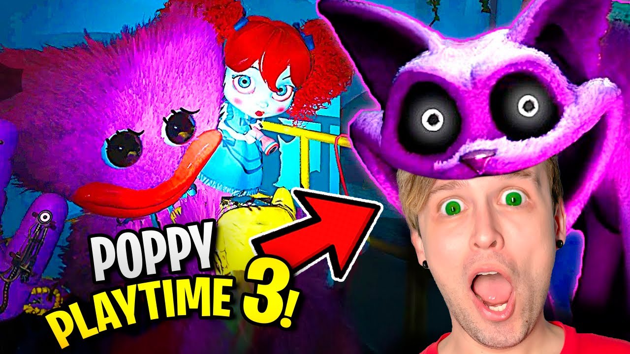 JOGUEI o NOVO POPPY PLAYTIME 3 FINALMENTE! JOGO INCRÍVEL! Poppy Playtime CHAPTER 3 (Parte 1)
