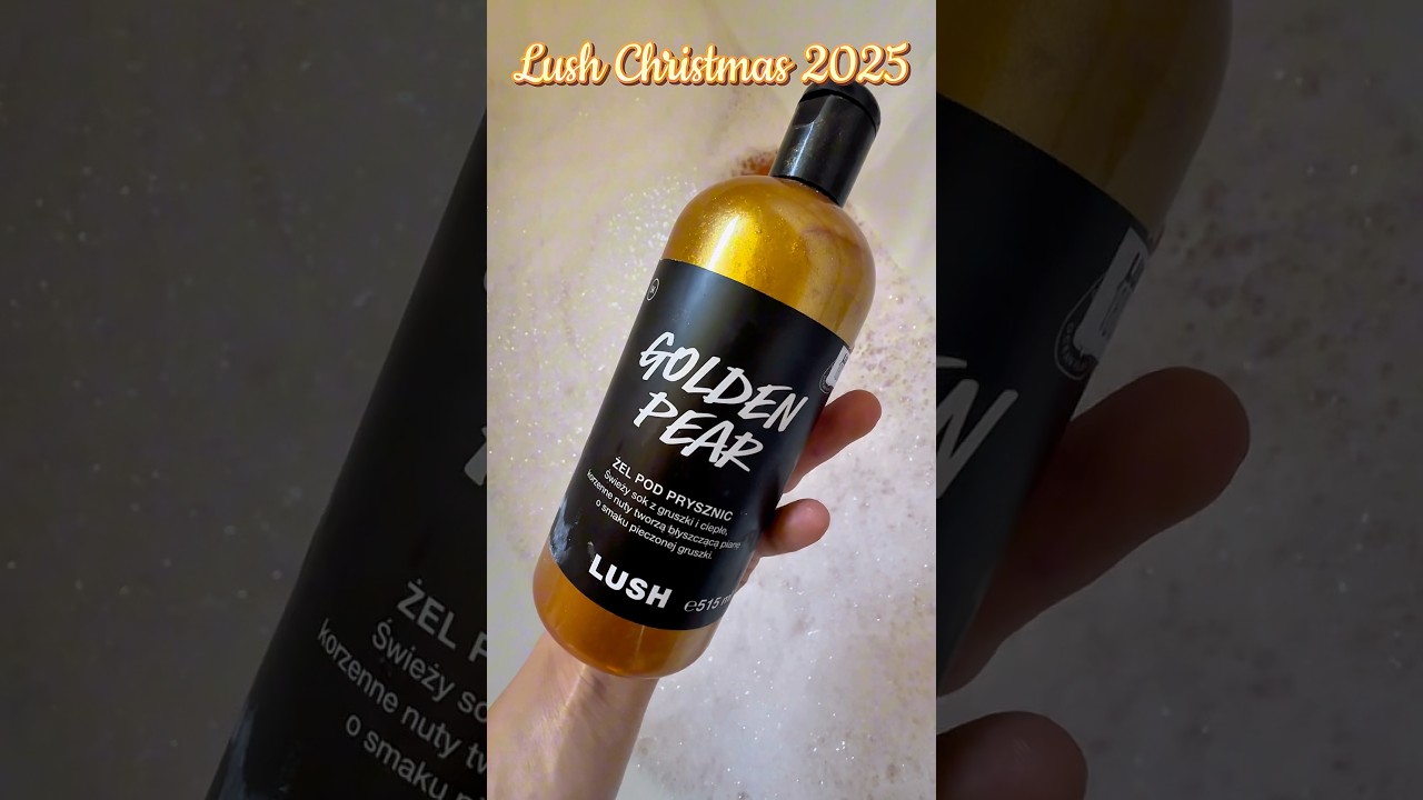 Lush Christmas 2025🎄Finally we have the Golden Pear 🍐 #lush #lushchristmas2025