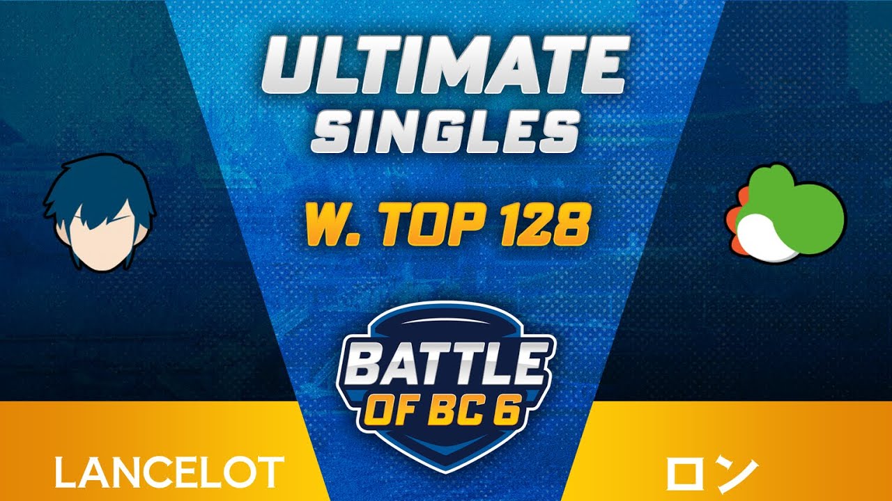 Lancelot (Chrom) vs ロン (Yoshi) - Ultimate Singles Winners Top 128 - Battle of BC 6