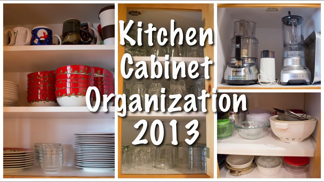 Kitchen Cabinet Organization (Kitchen Series 2013)