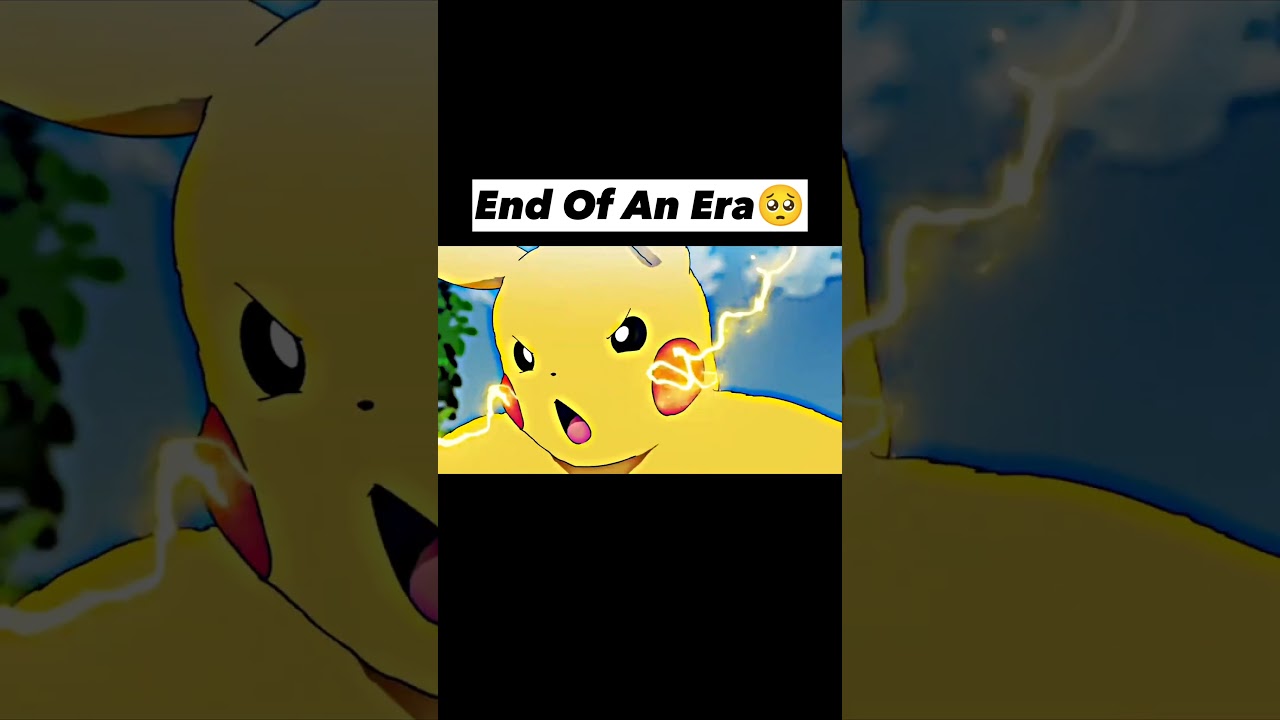 The End Of An Era 💔🥺 | #trending #viral #pokemon #pokemonend #pokemonfinish #ashandpikachu #end