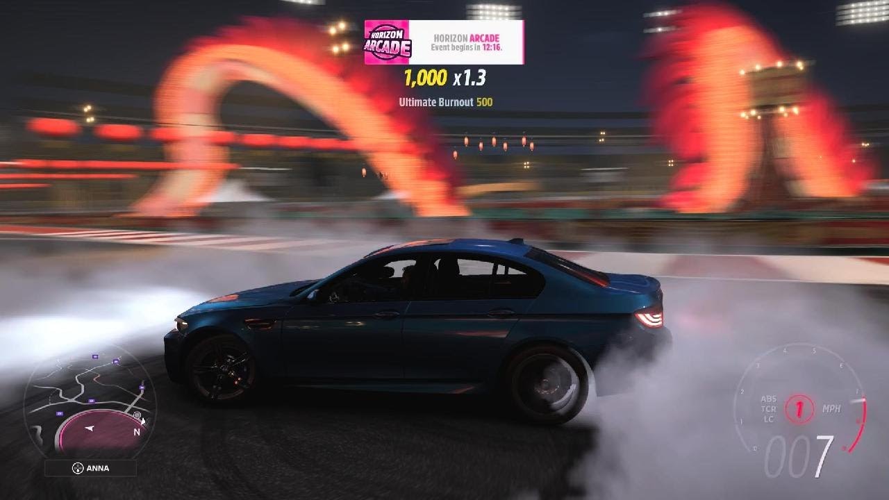 Forza Horizon 5 BMW M5 Burning  Rubber