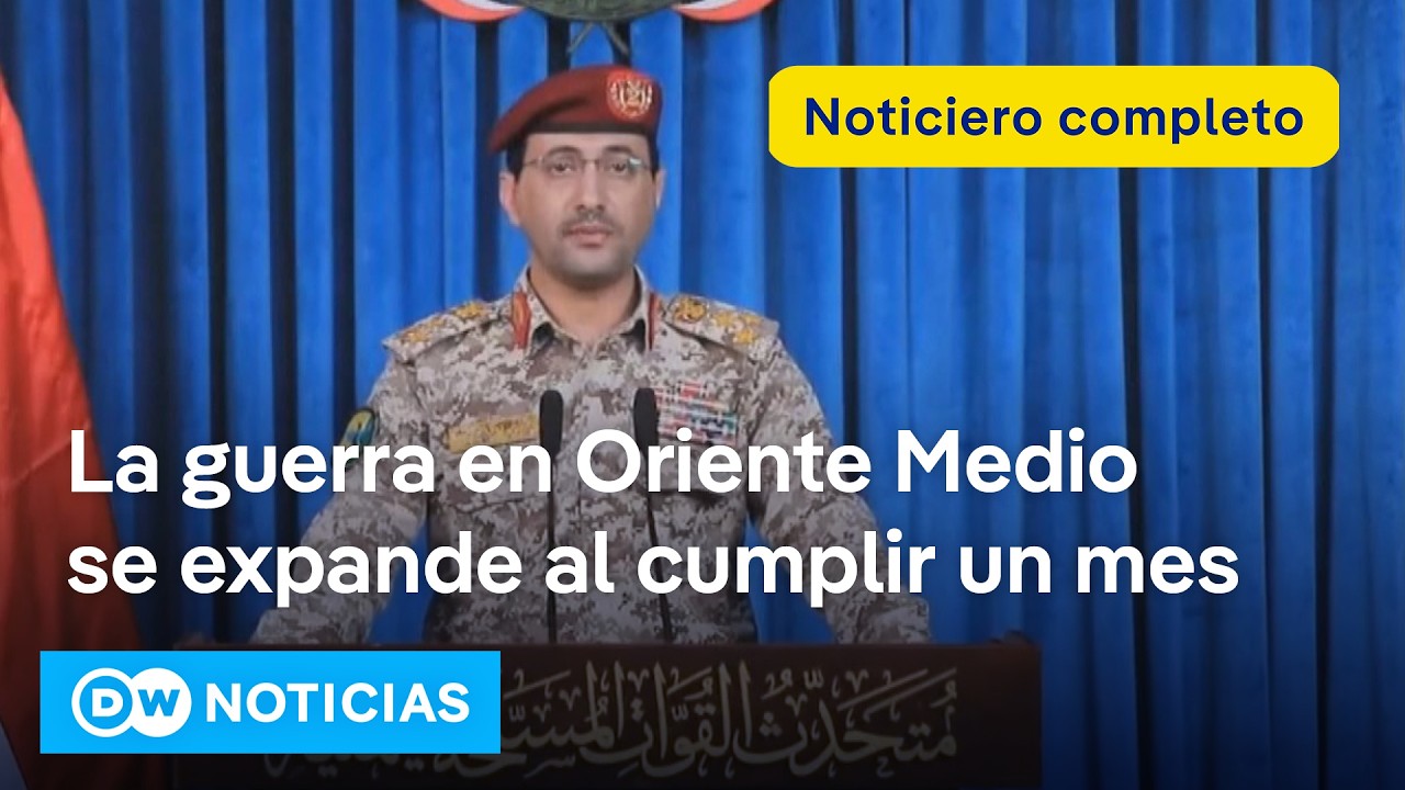 🔴 DW Noticias 28 de marzo: Los hut&iacute;es de Yemen amenazan con bloquear el mar Rojo