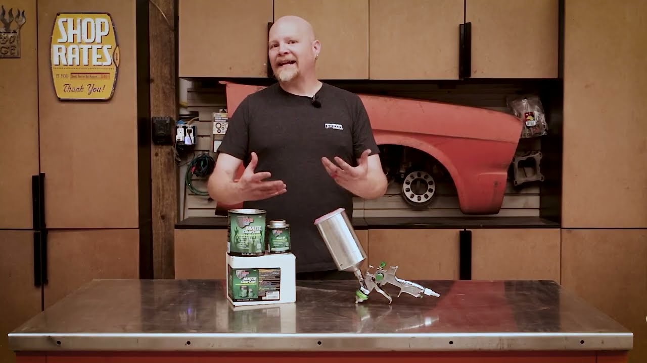 POR-15 Matte Clear Coat - Water Based