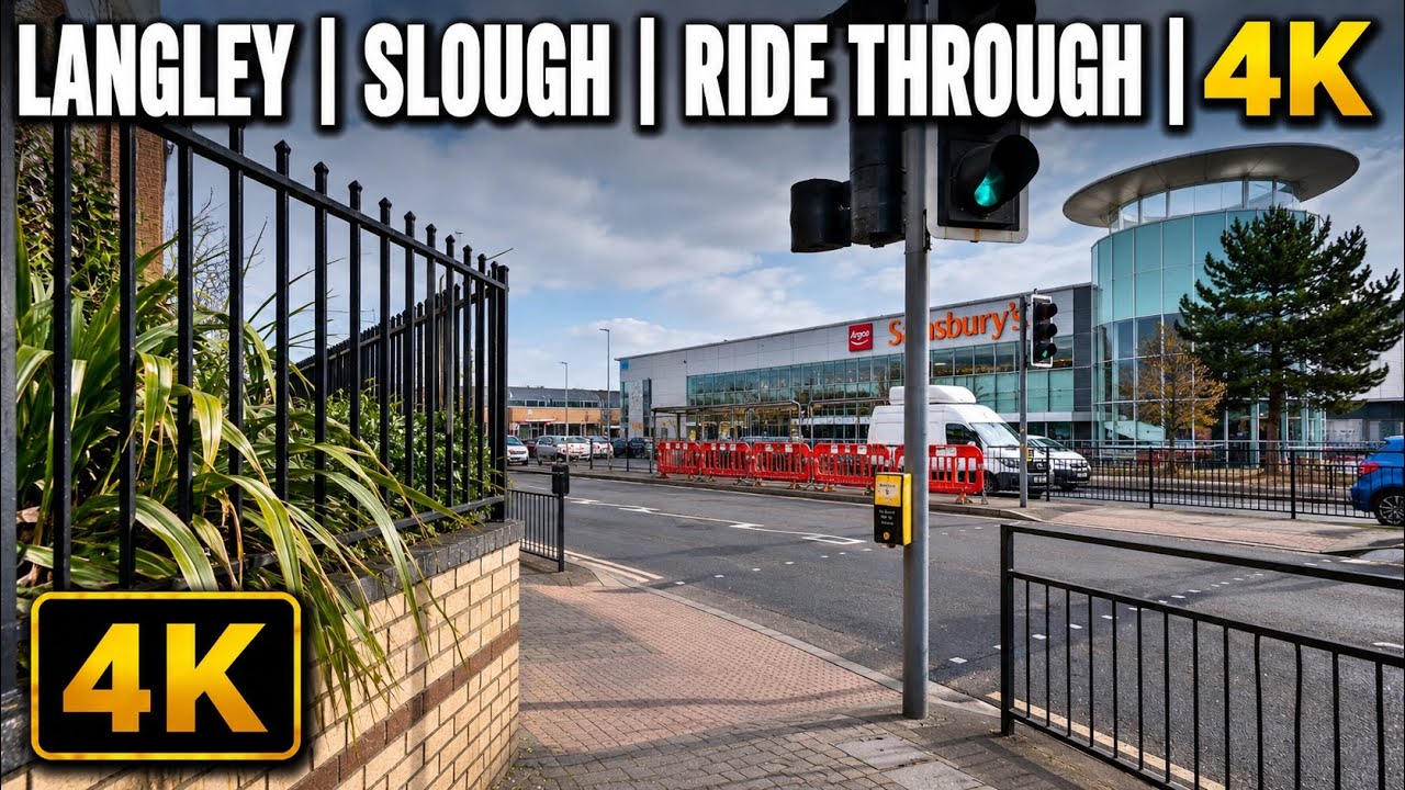 Langley | Slough | Ride Through | 4K