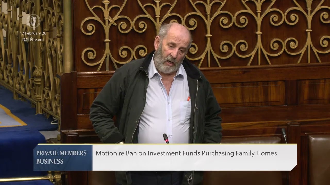 Deputy Danny Healy-Rae- speech from 17 Feb 2026
