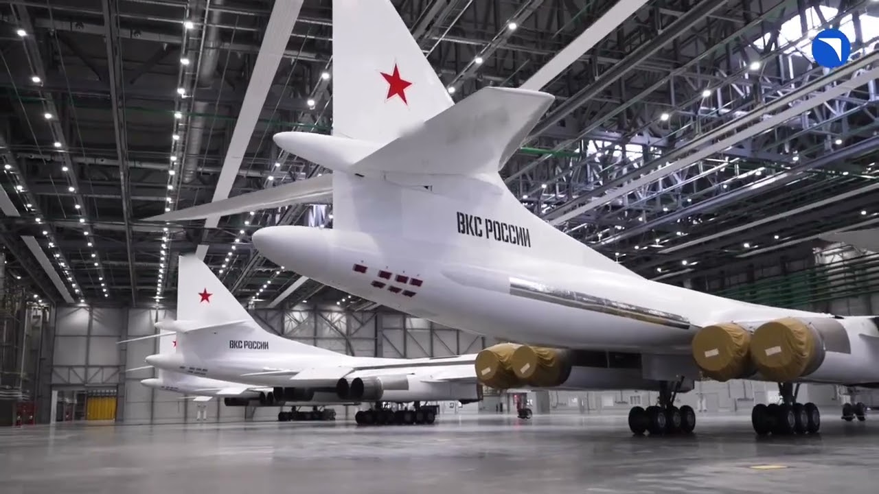 Russian President Vladimir Putin visits aviation production in Kazan.