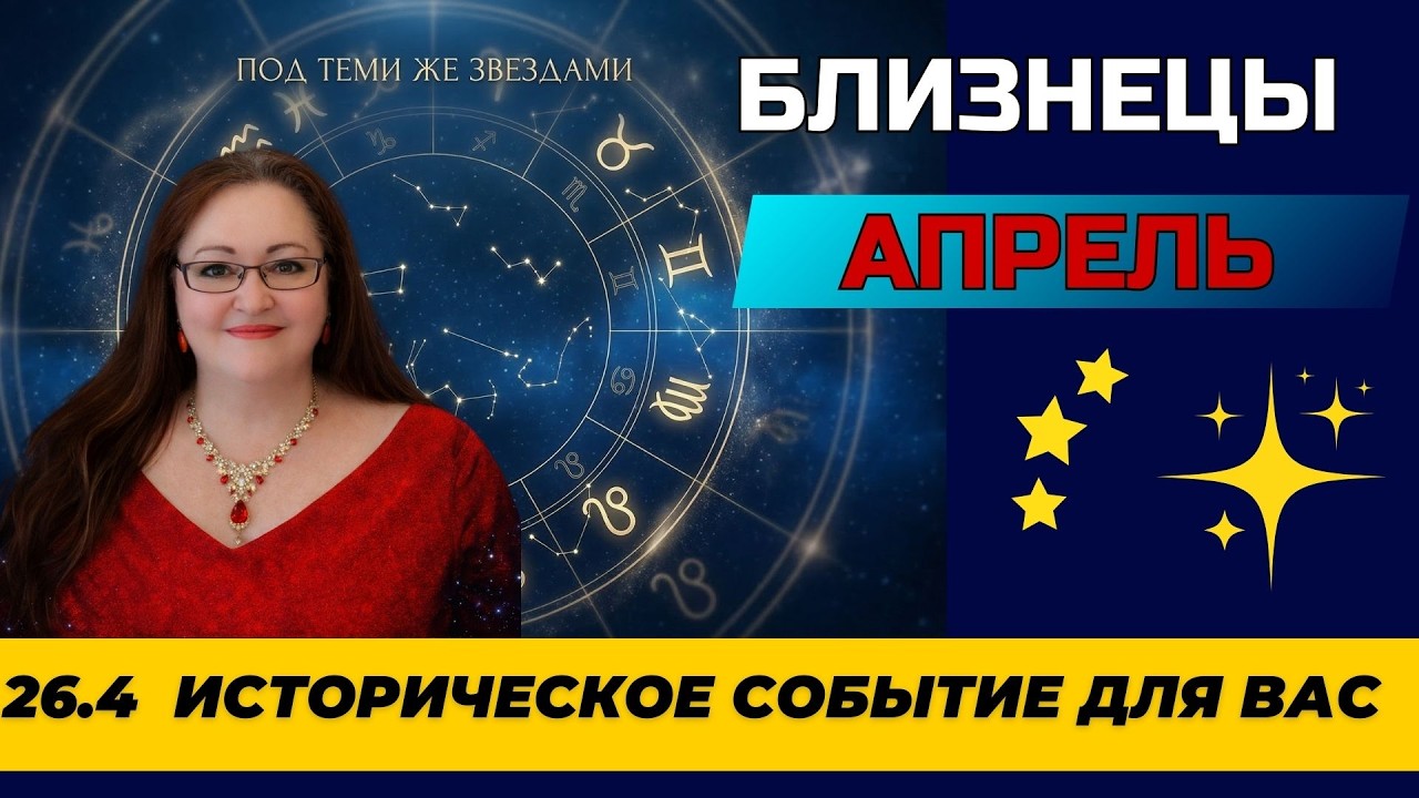 ♊ БЛИЗНЕЦЫ — ГОРОСКОП НА АПРЕЛЬ 2026. ПОСЕВ МЕЧТЫ И СЮРПРИЗ ДЕСЯТИЛЕТИЯ