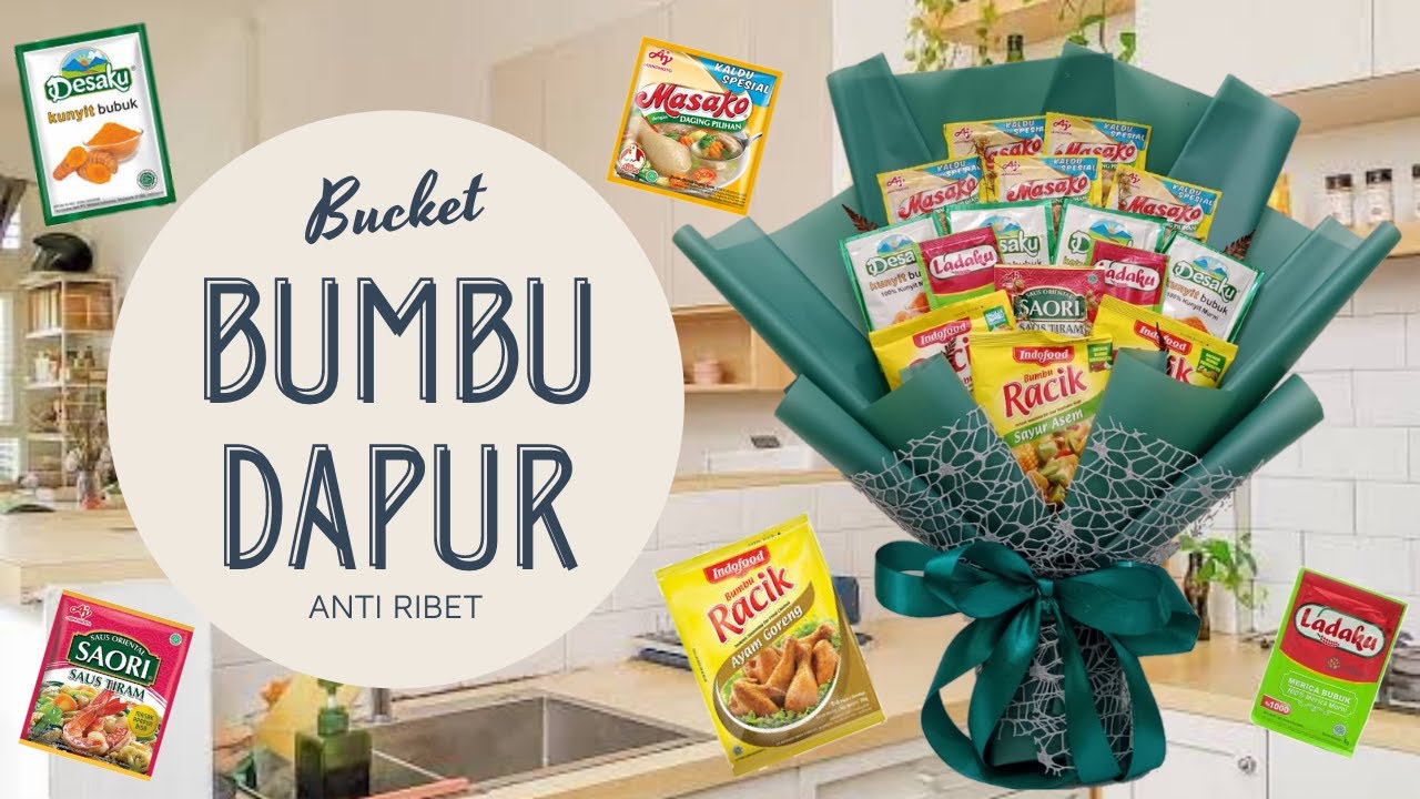 BUCKET BUMBU MASAK || bisa bikin sendiri !!! gampang banget
