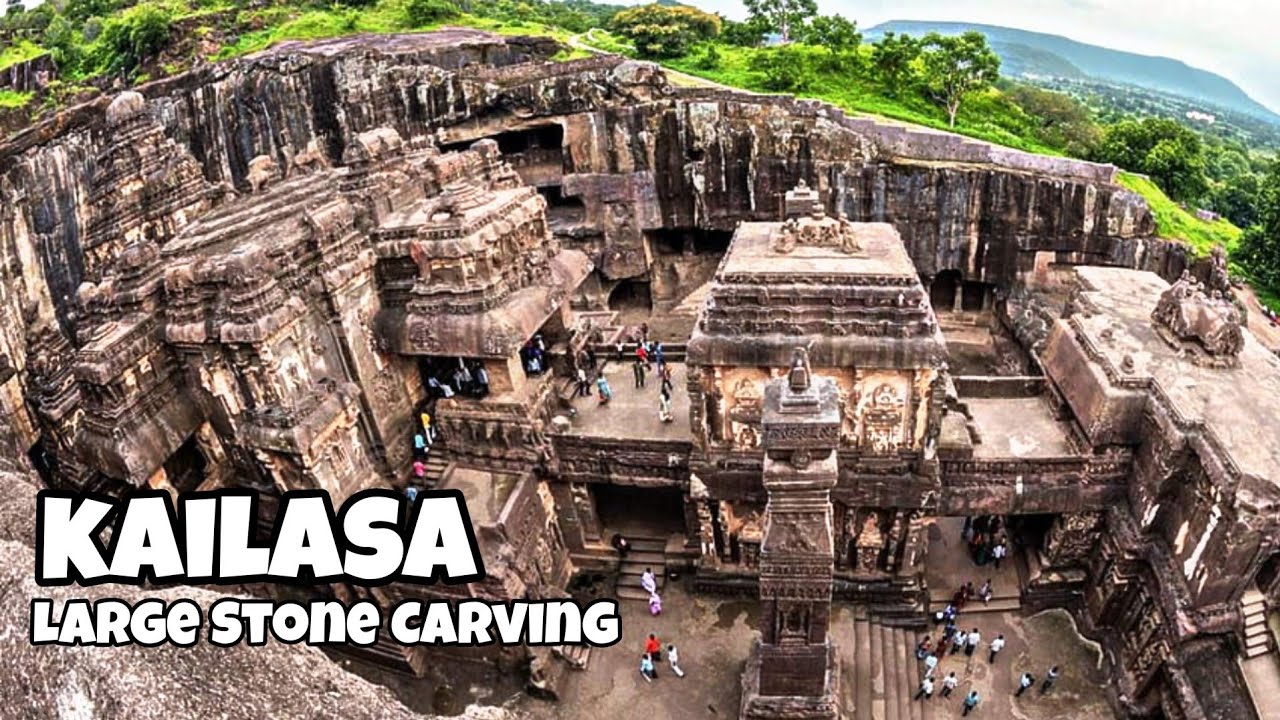 Kailasa - The Ancient Rock-Cut Temple Built From The Top