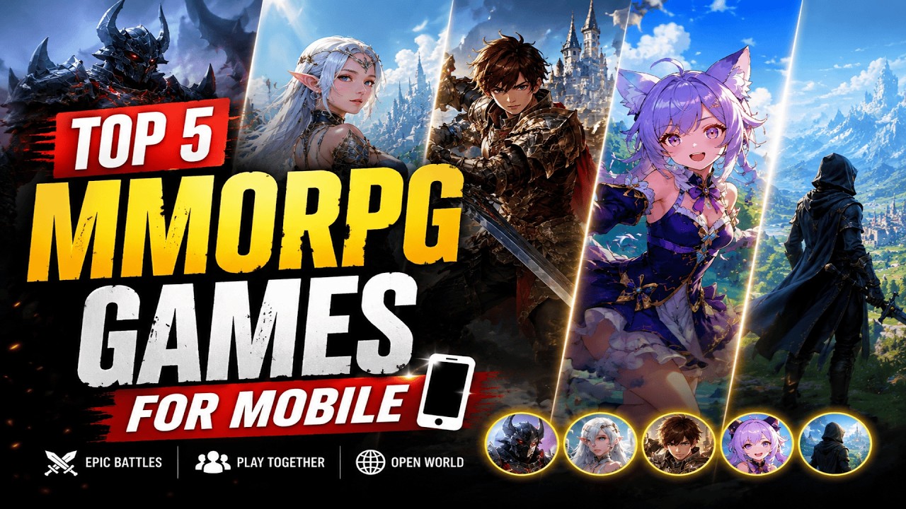 ТОП-5 MMORPG ИГР 2026 ГОДА | Лучшие онлайн-RPG прямо сейчас #mmorpg