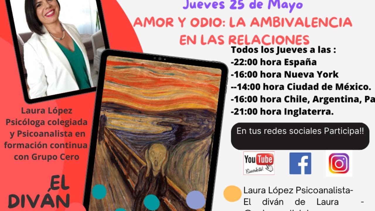 AMORY ODIO: LA AMBIVALENCIA AFECTIVA EN LAS RELACIONES
