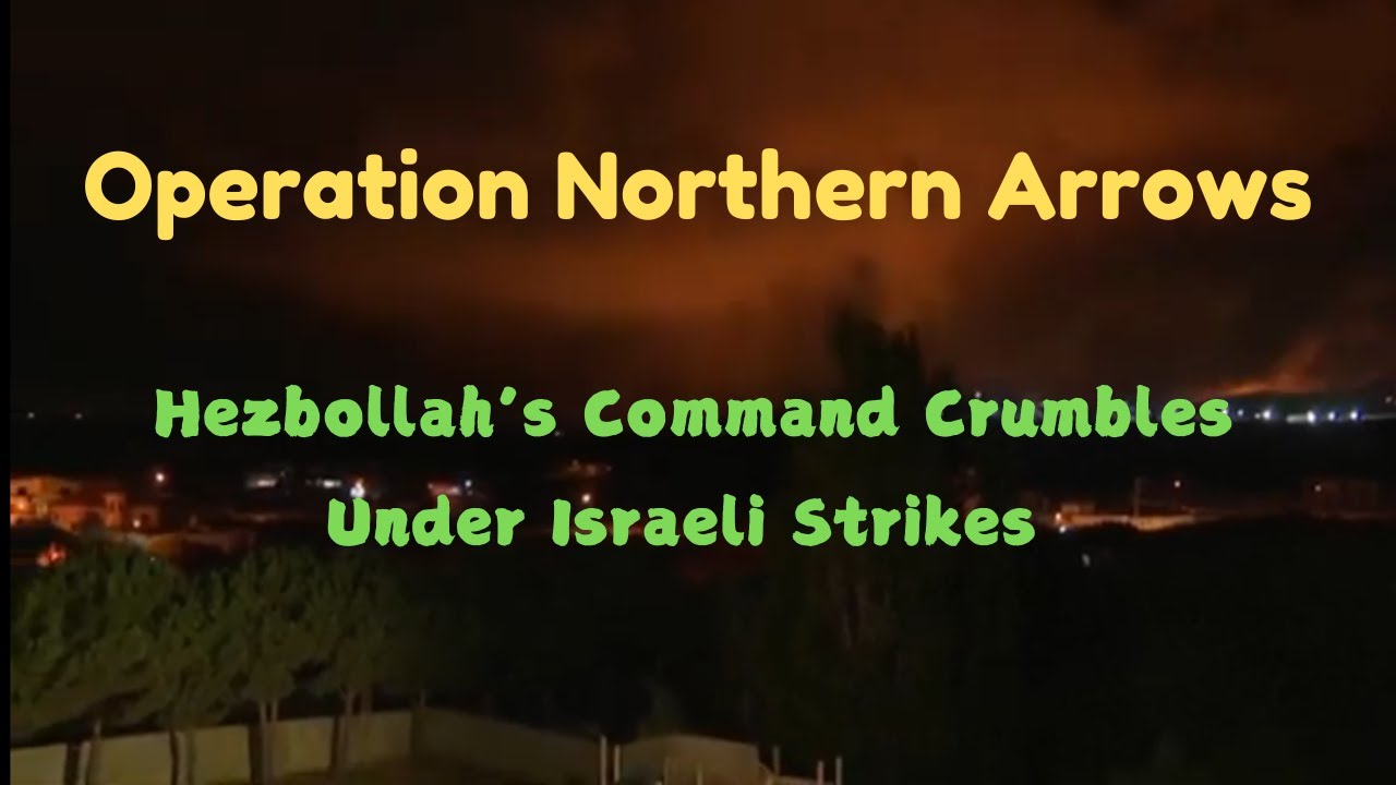 Breaking: Hezbollah&rsquo;s Backbone Shattered As Israel Unleashes Operation Northern Arrows  #israelwar