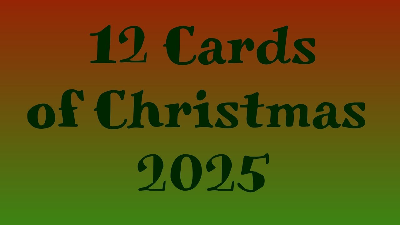 12 Cards of Christmas- tips to beat boredom in mass production + tips for simple scenes
