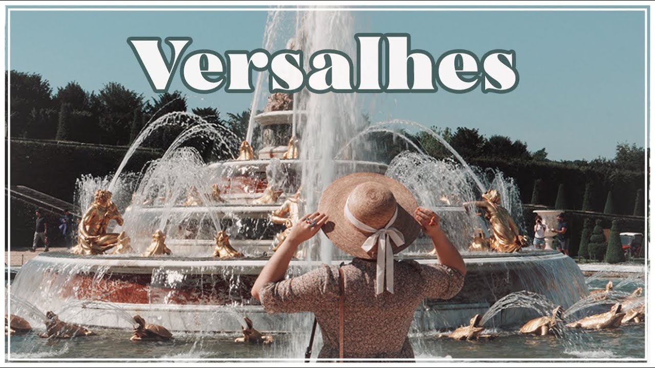 PALÁCIO DE VERSALHES VAZIO! E Águas Musicais