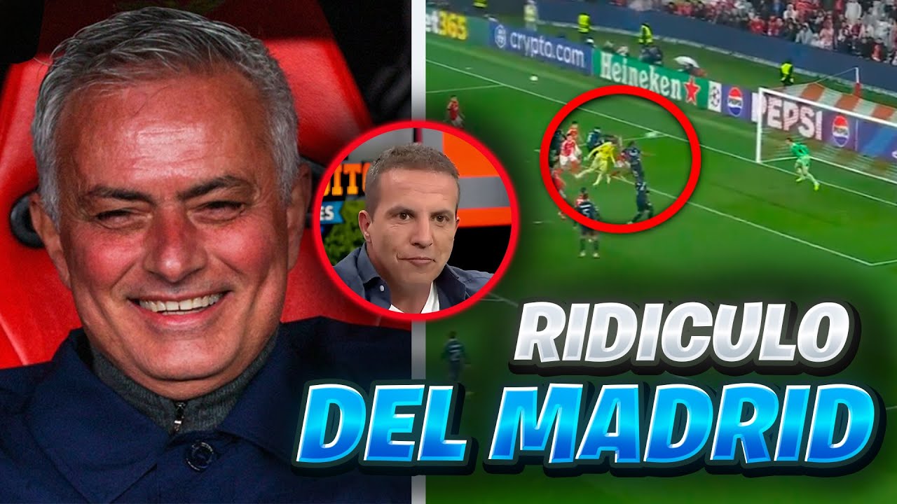 PRENSA MUNDIAL REACCIONA a RIDICULO del REAL MADRID ante BENFICA en CHAMPIONS