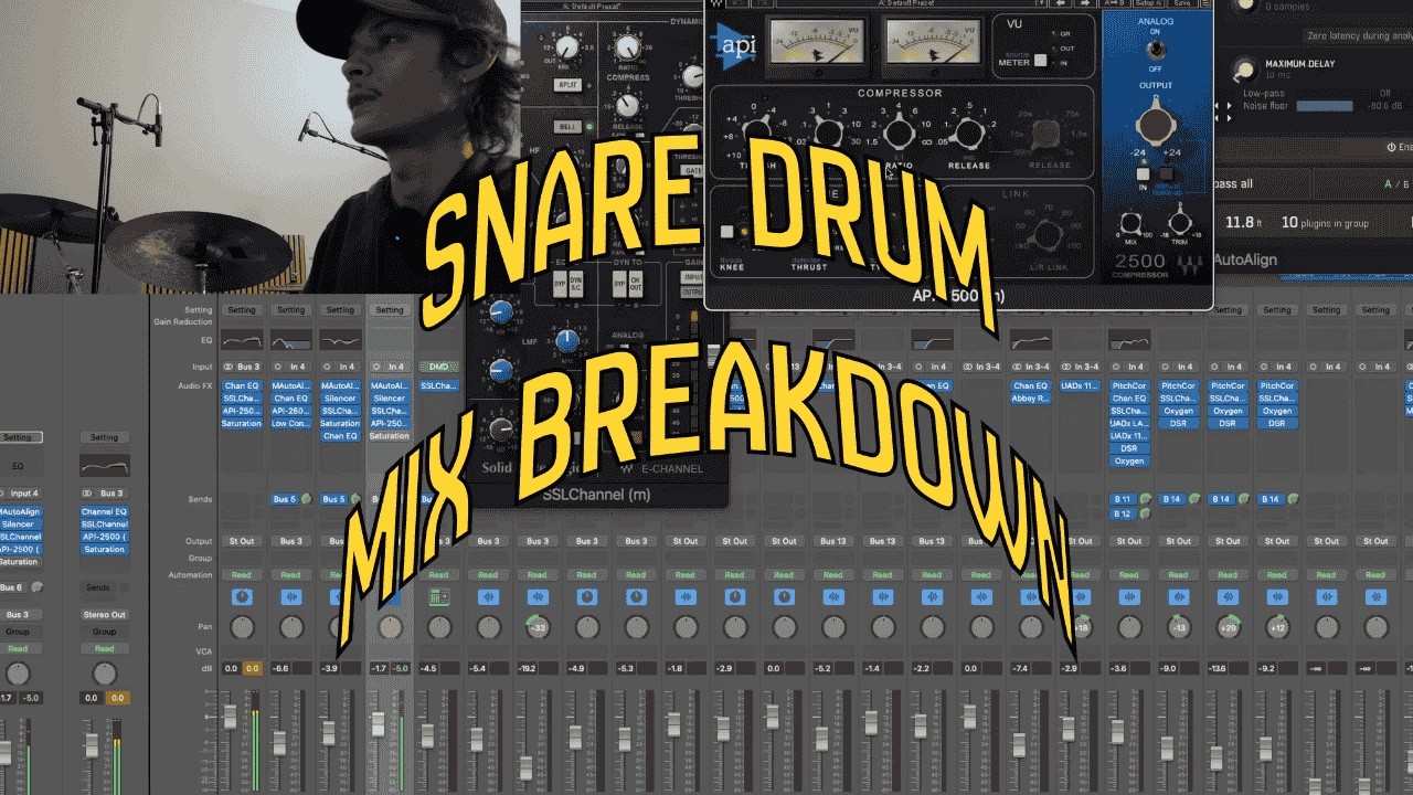 SNARE DRUM MIX BREAKDOWN