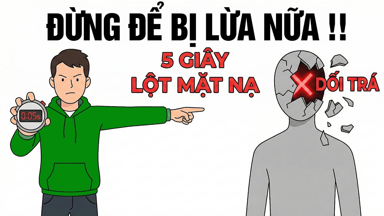 Đọc Vị Mọi Kẻ Giả Tạo : 7 Cách Nhận Biết Nói Dối Trong 5 Giây | Bản Lĩnh Từ Số 0