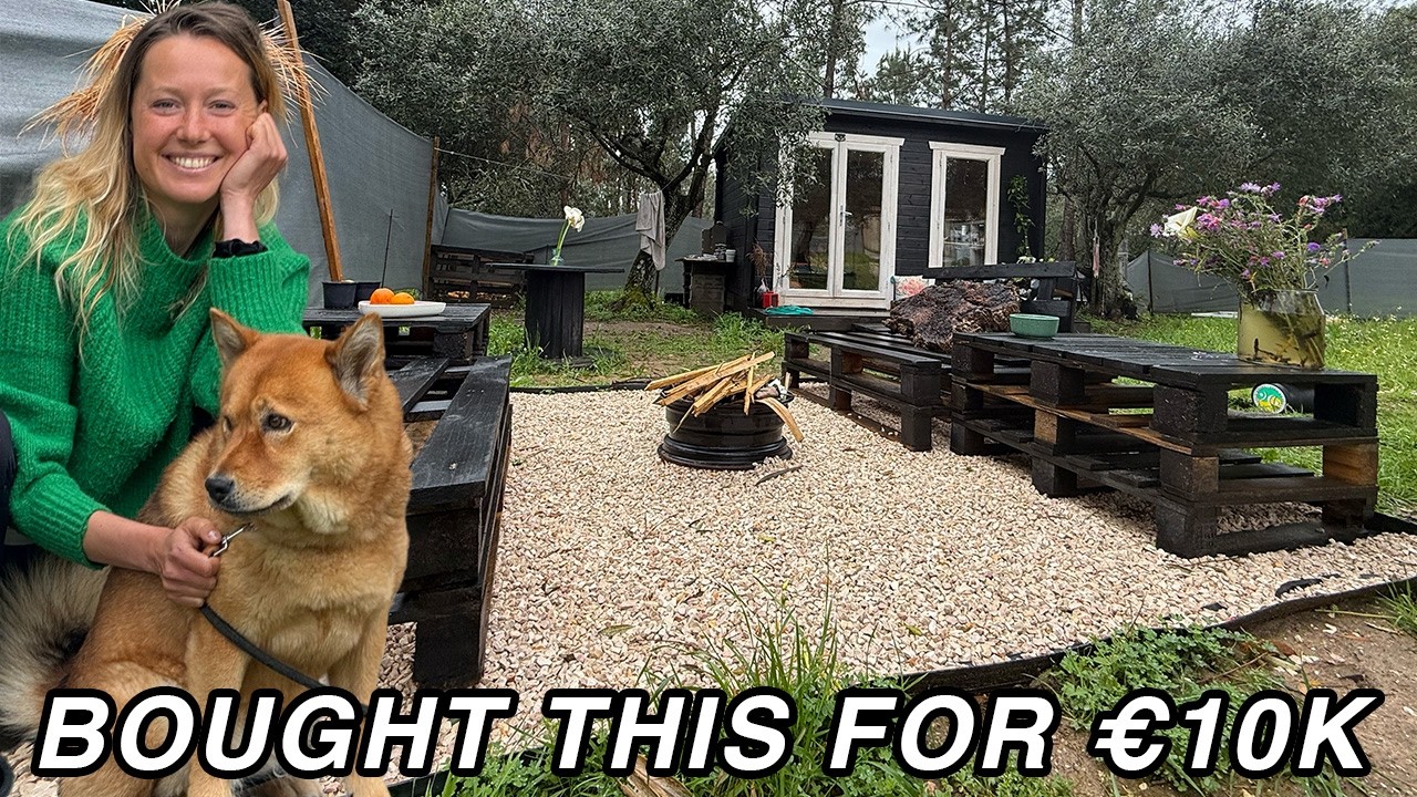 She Bought Land in Portugal Unseen & Built a Tiny Eco Paradise