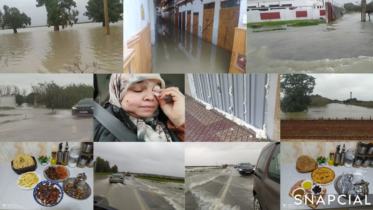 عاجل🤲مدينة القصر الكبير تغرق بالفيضانات🌊شوفو الواد لكوس خرج على السيطرة لطفك يارب 2026/01/29