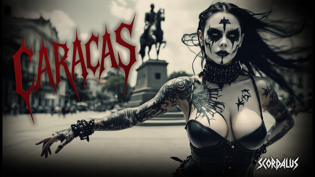 Caracas - Scordalus (Official AI Music Video) | Darkwave &bull; Gothic &bull; Metal