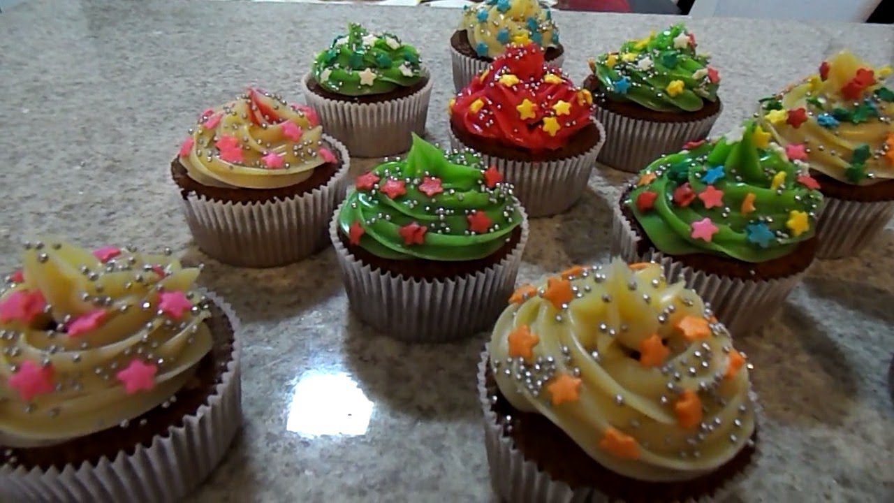 Cupcake de Chocolate - Cobertura de Brigadeiro