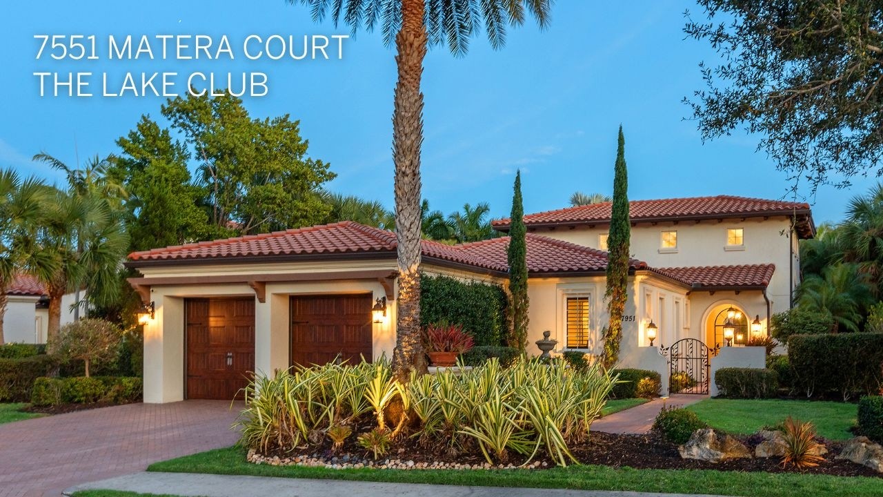7951 Matera Court - The Lake Club