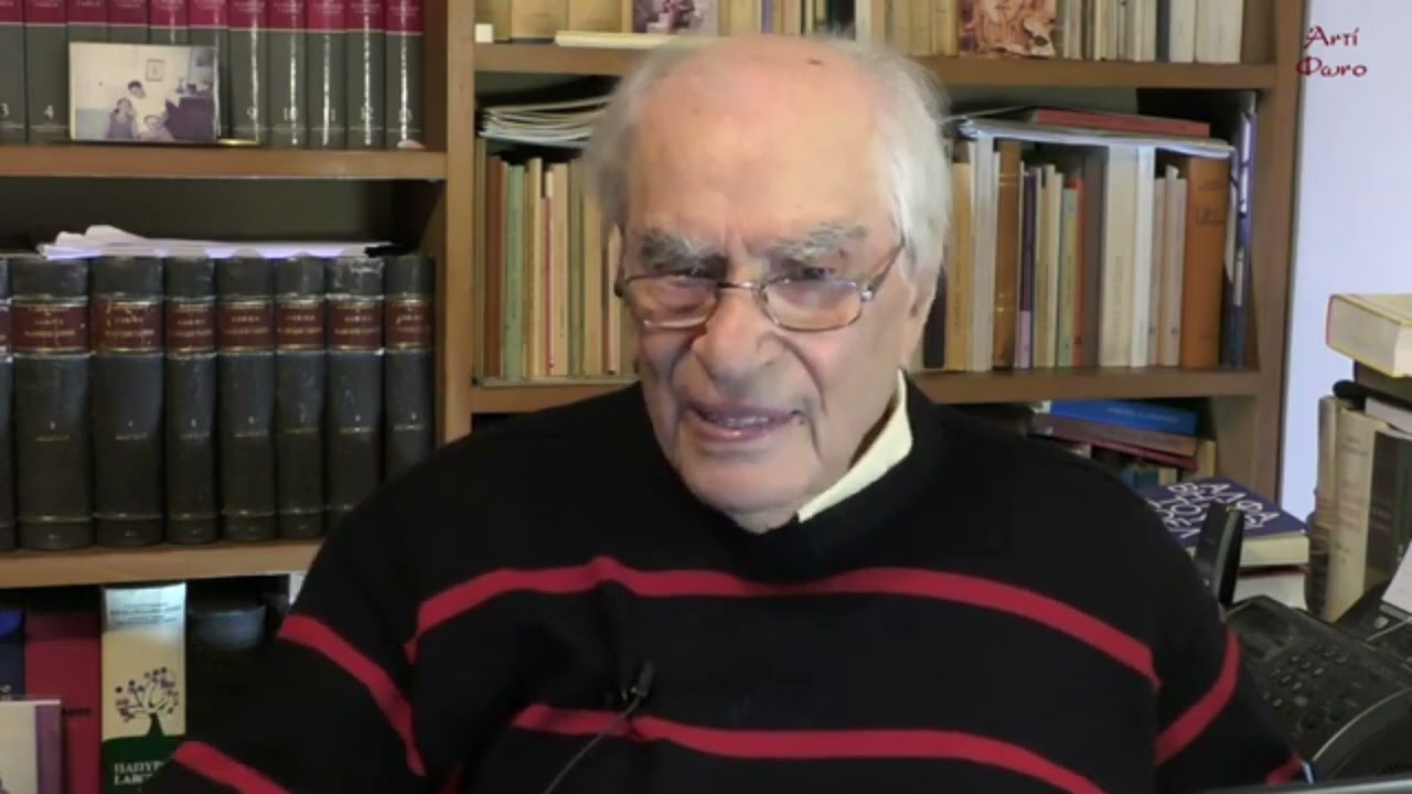 Πρέπει να το δείτε! Ο αείμνηστος Χρήστος Γιανναράς σε μια σπάνια διάλεξη για τη γλώσσα