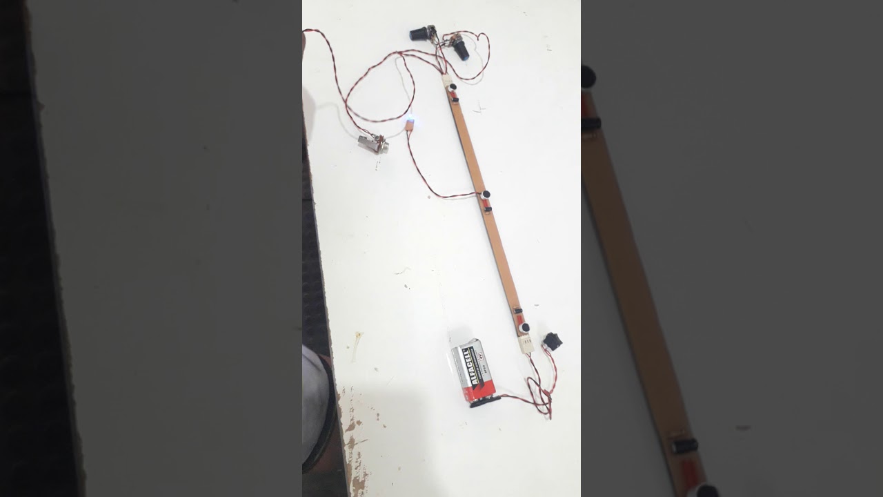 Captação em forma de Régua para Acordeon