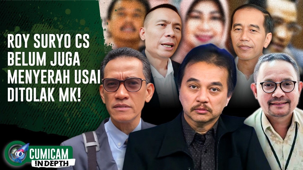Sambil Kecewa! Roy Suryo Cs Buat Upaya Lanjutan Soal Pasal Yang Disangkakan Jokowi | INDEPTH