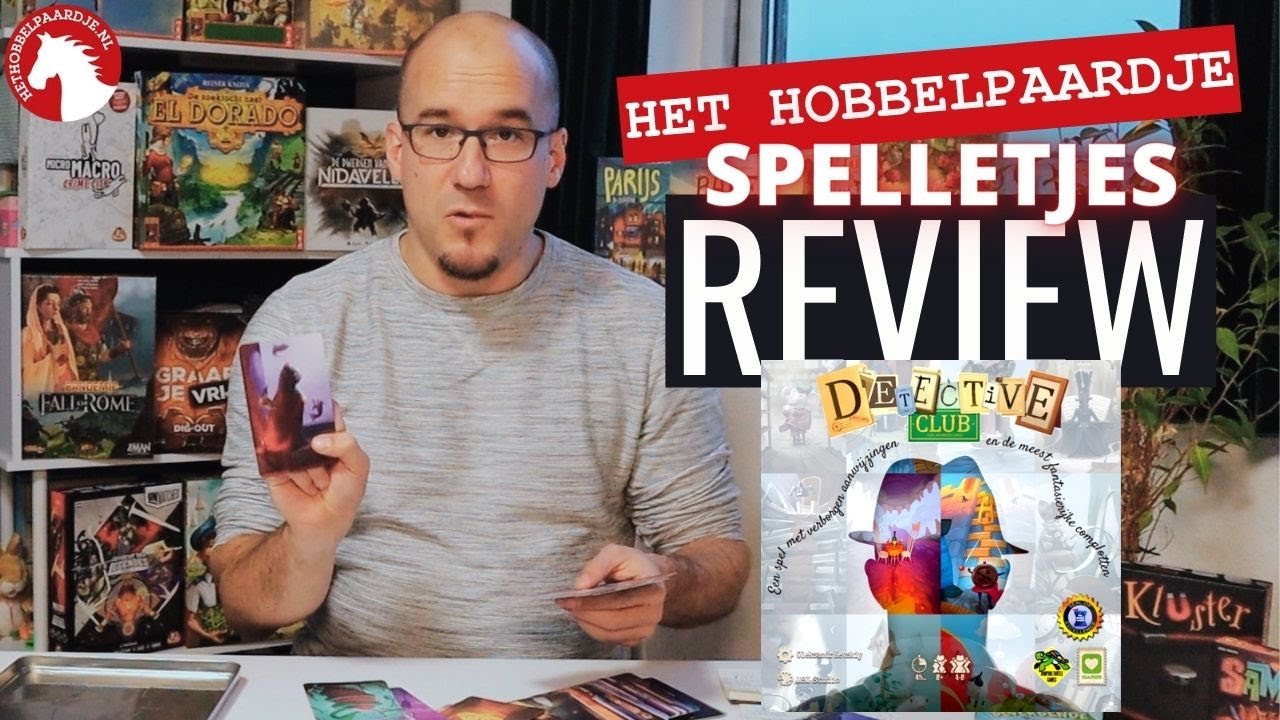 Detective Club - Spellen Review - Het Hobbelpaardje