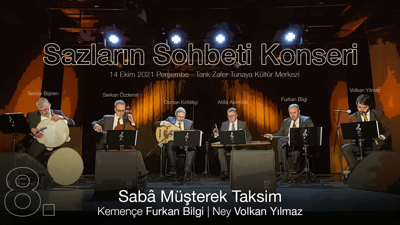 8. Saba Müşterek Taksim - Kemençe (Furkan Bilgi) ve Ney (Volkan Yılmaz) | Sazların Sohbeti Konseri