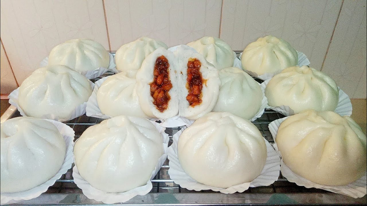 ซาลาเปาหมูแดง สูตรนวดมือแค่5นาที แป้งนุ่มมากๆ สูตรไส้อร่อยสุดๆ วิธีห่อง่ายๆสวยๆ
