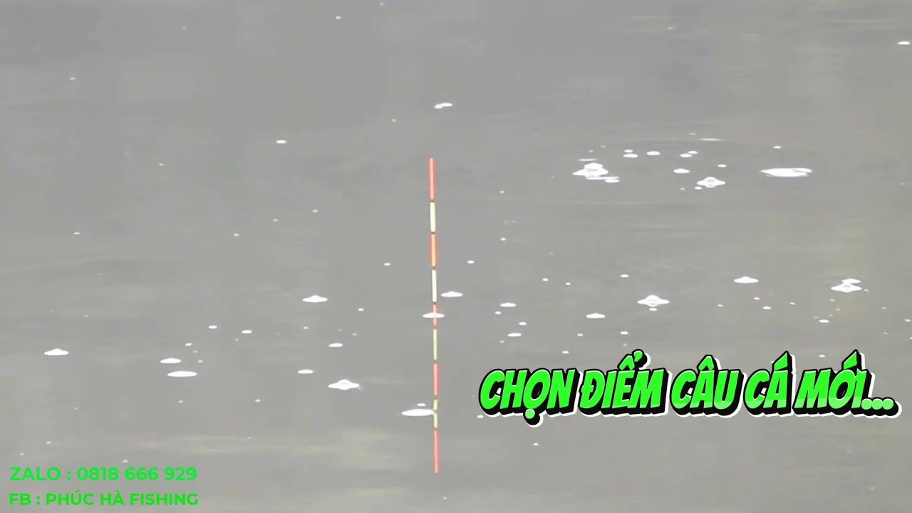 BUỔI CÂU GIẢI THẤT BẠI VÀ KN CHỌN ĐIỂM CÂU CÁ MỚI - PHÚC HÀ FISHING