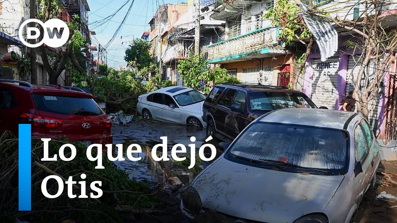 El huracán Otis deja a gran parte de Acapulco sin luz, agua y comunicaciones