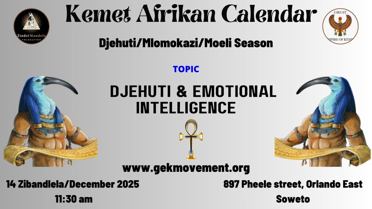Djehuty and emotional intelligence