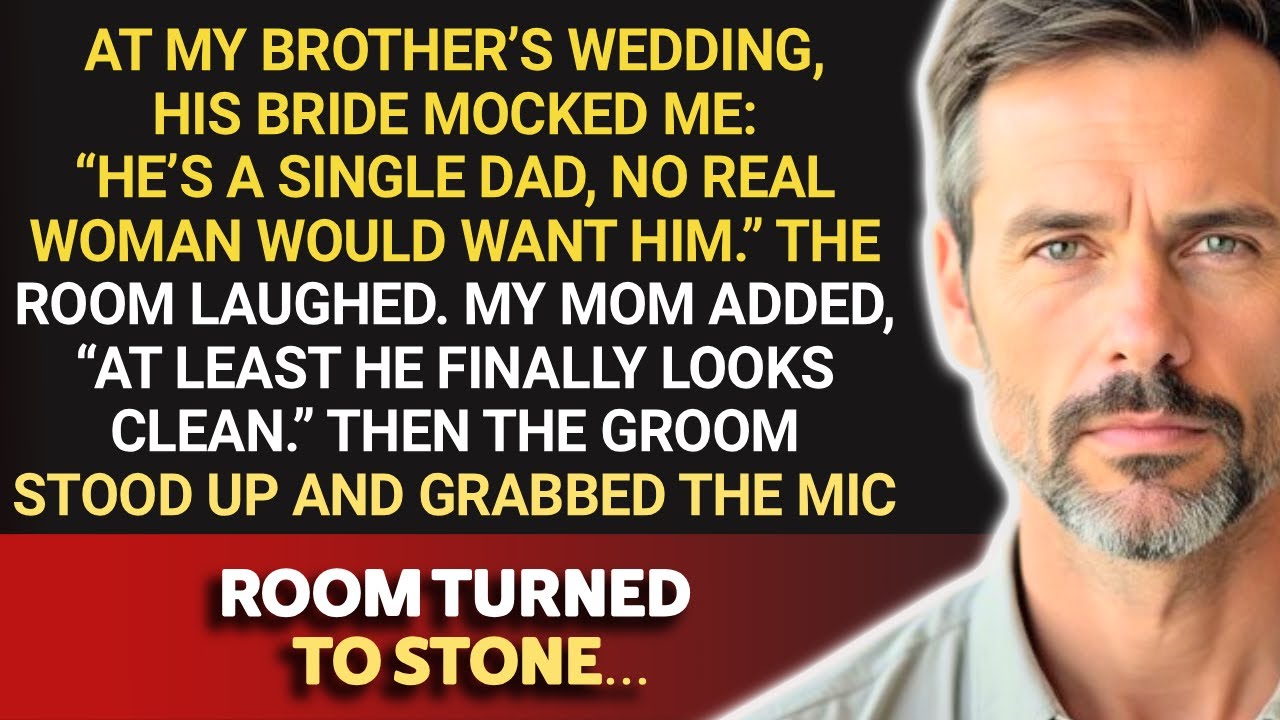 At My Brother’s Wedding, His Bride Mocked Me — Then He Took the Mic and Sh