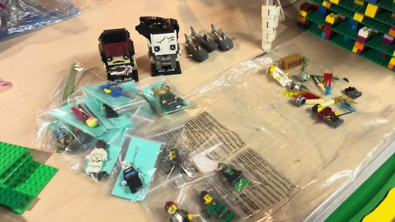 #lego Fantasy Forest vlog 4 more mils plates and sorting bulk