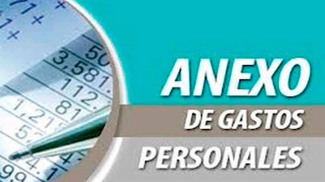 ¿Cómo hacer el Anexo de gastos personales 2019 en Línea?