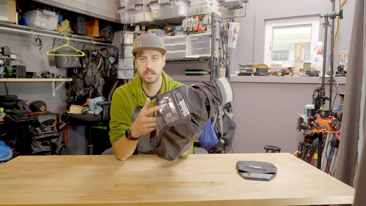 Gear Talk | Thinktank Photo Emergency Raincover Pt  3  use on physically extending lens