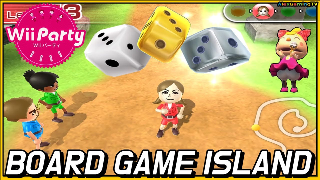 Wii Party - Board Game Island (Eng sub, Master com) Player AlexGaming vs Lucia vs Sakura vs Hiromasa
