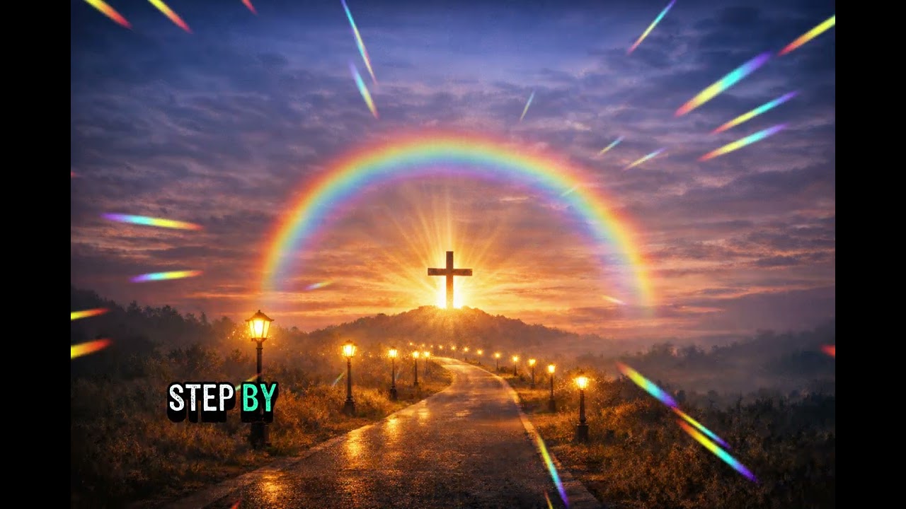 LIGHT ALONG THE WAY HOME / A Gentle Christian Worship Song/ God's Light Step By Step Leads Me Home