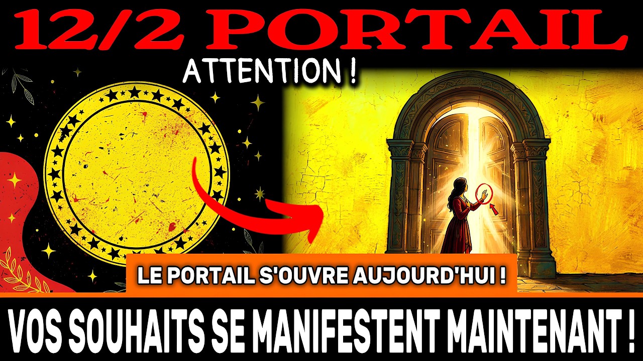 ATTENTION ! LE PORTAIL 12/2 S'OUVRE AUJOURD'HUI ! 12 fév – Vos SOUHAITS se manifestent MAINTENANT !