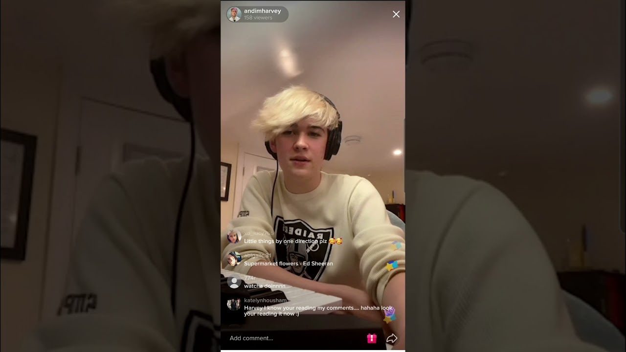 Harvey Mills TikTok Livestream - 25/03/2021