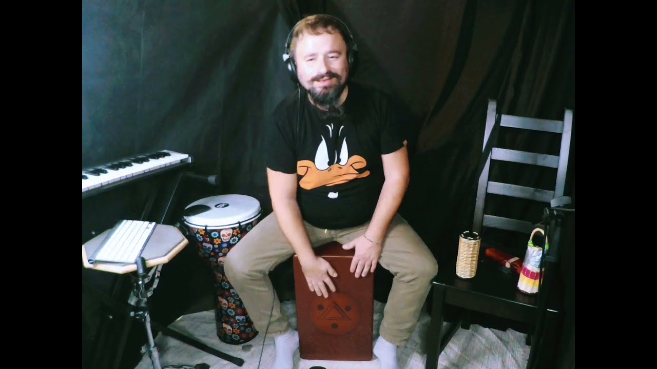 Davide Roberto on Ama Cajon Drum - Play Along Excerpt of 