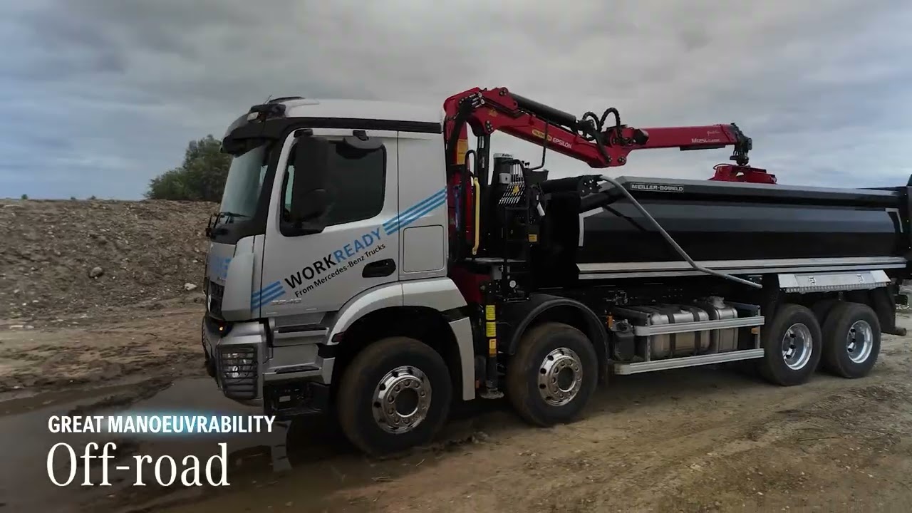 Arocs WorkReady: Engineered for the Toughest Jobs