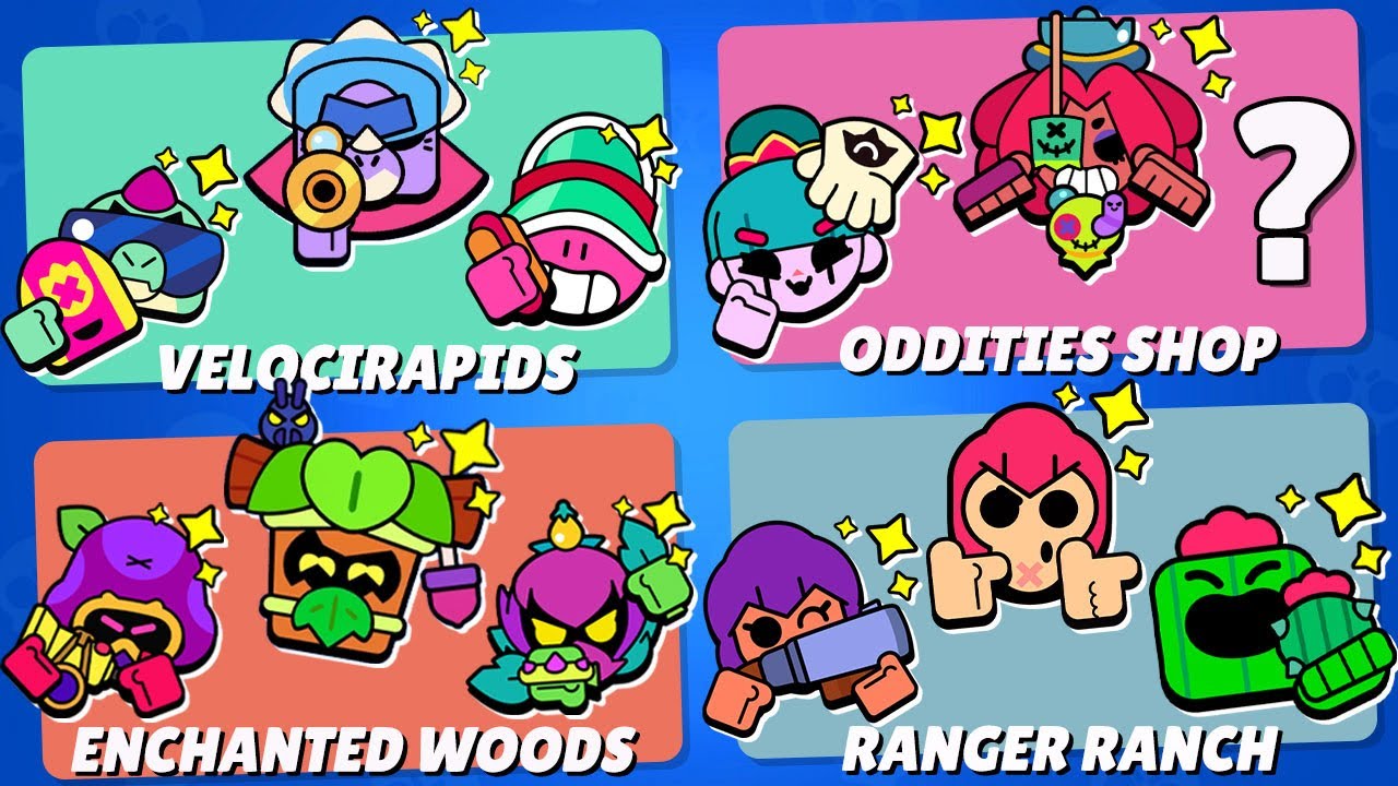 All 39 Trios In Brawl Stars | VELOCIRAPIDS Update