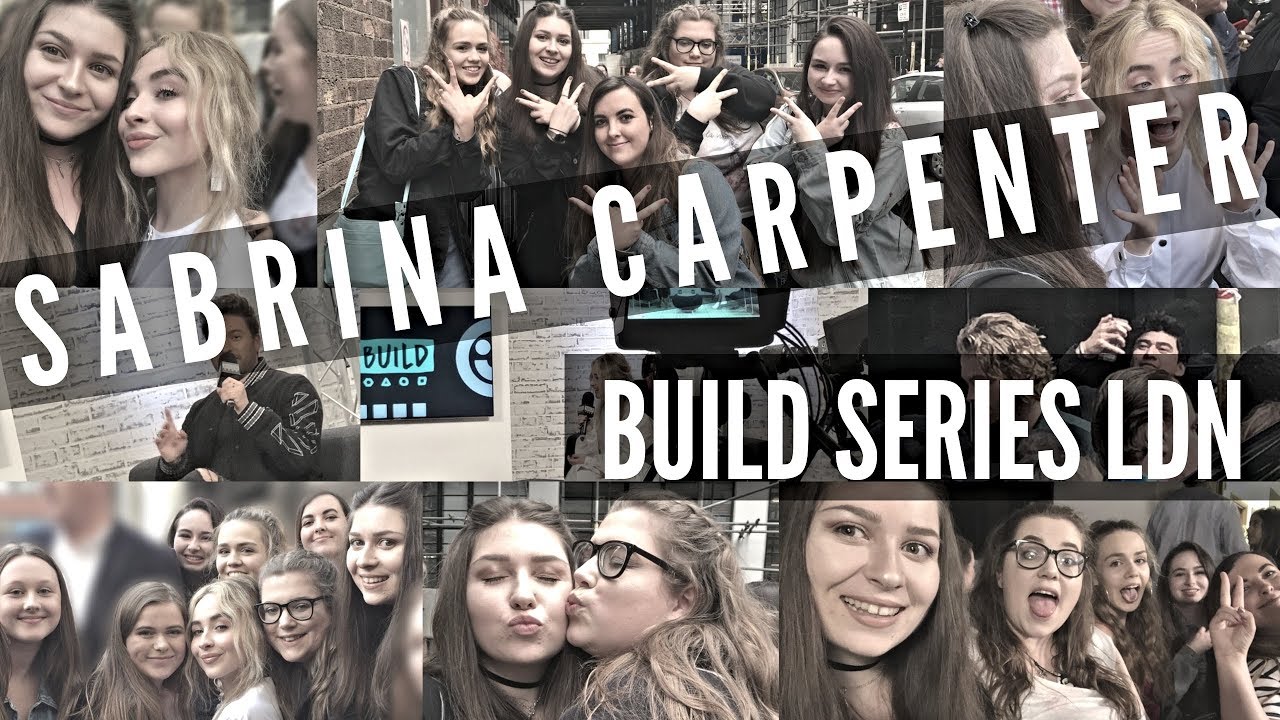 MEETING SABRINA CARPENTER AT BUILD SERIES LDN | 12th June 2018