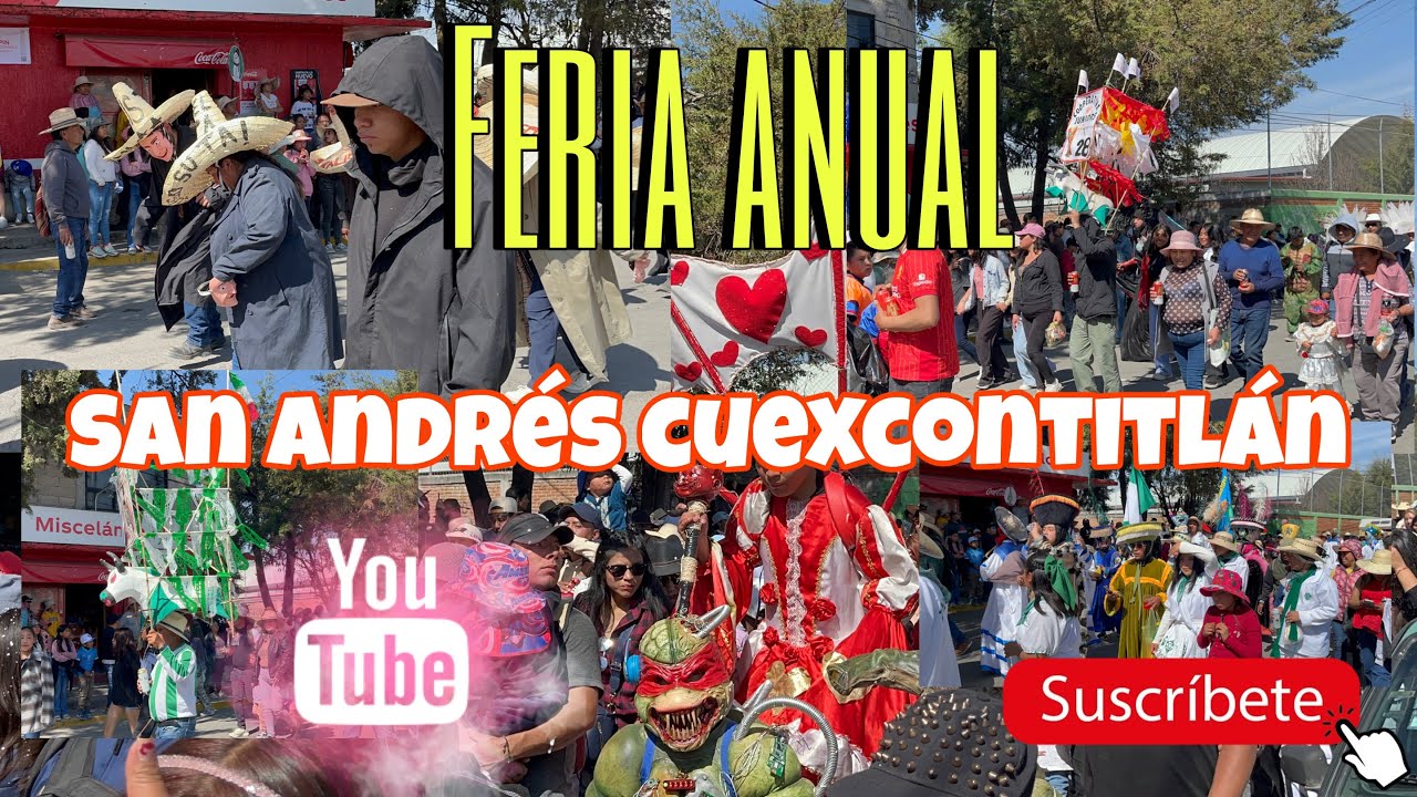 RECORRIDO Feria anual San Andrés Cuexcontitlán 2026 